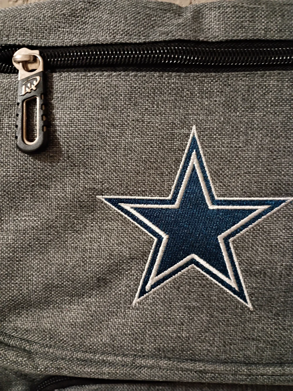 🏈 NFL Dallas Cowboys Gray Backpack with Blue Star Logo NWT